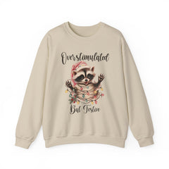 Overstimulated But Festive Sweatshirt