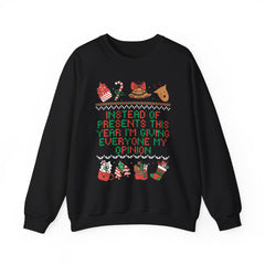 Instead Of Presents Sweatshirt