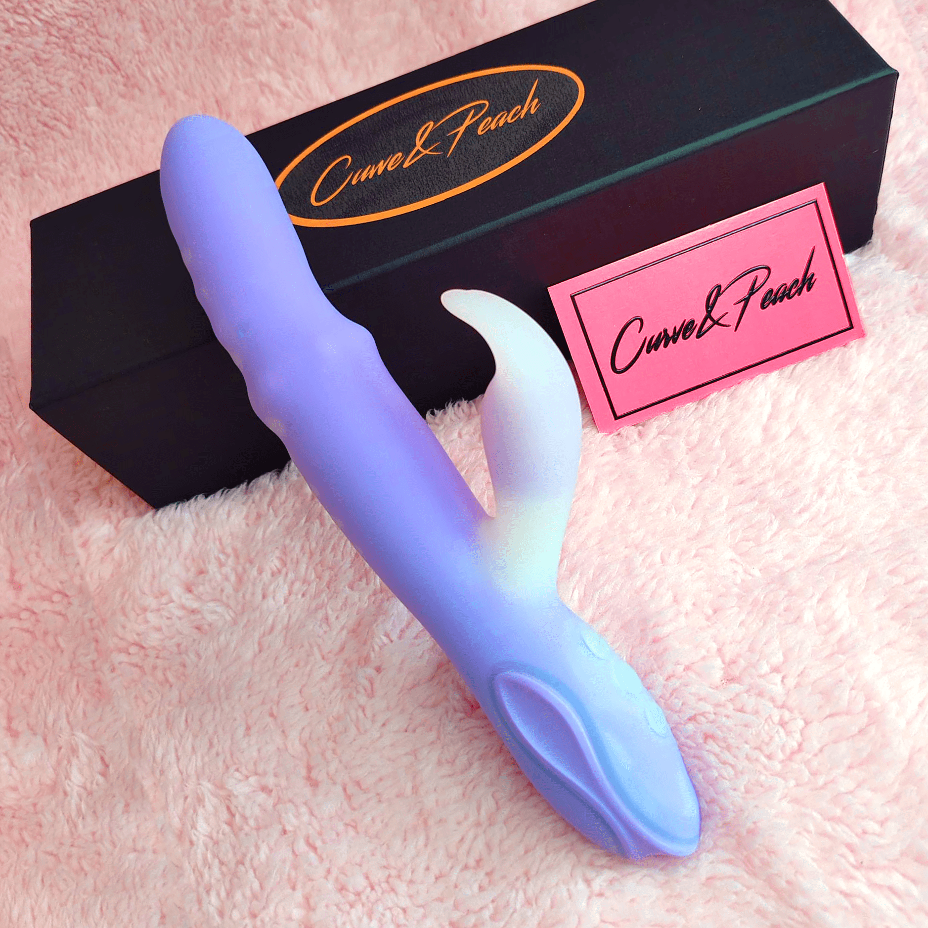 Purple Rabbit - Premium  Vibrator - Just $98! Shop now at @curvenpeach | Pleasure Wands
