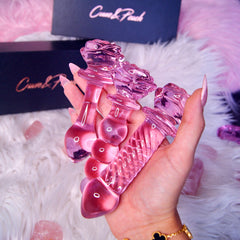 Queen Of Hearts - Premium  Glass Sex Toys - Just $43! Shop now at @curvenpeach | Pleasure Wands