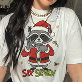"Six Seven" Santa Racoon