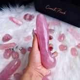 The New - Premium Rose Quartz Yoni Wand - Just $169! Shop now at @curvenpeach | Pleasure Wands