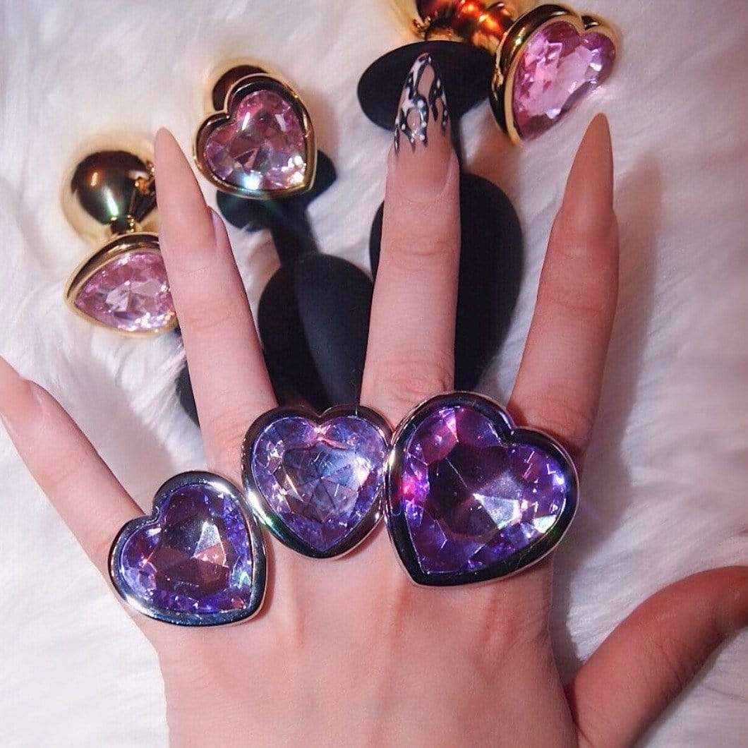 Amethyst Plug - Premium Butt Plug Curve&Peach Butt Plugs - Just $21! Shop now at @curvenpeach | Pleasure Wands