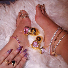 Golden Princess Plug - Premium Butt Plug Curve&Peach Butt Plugs - Just $21! Shop now at @curvenpeach | Pleasure Wands