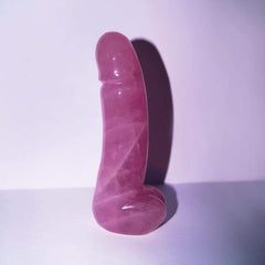 The Real - Premium  Rose Quartz Yoni Wand - Just $169! Shop now at @curvenpeach | Pleasure Wands