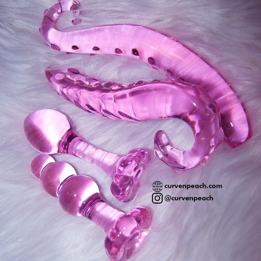 sailor moon kawaii style dilso glass sex toy adult anal play icicles