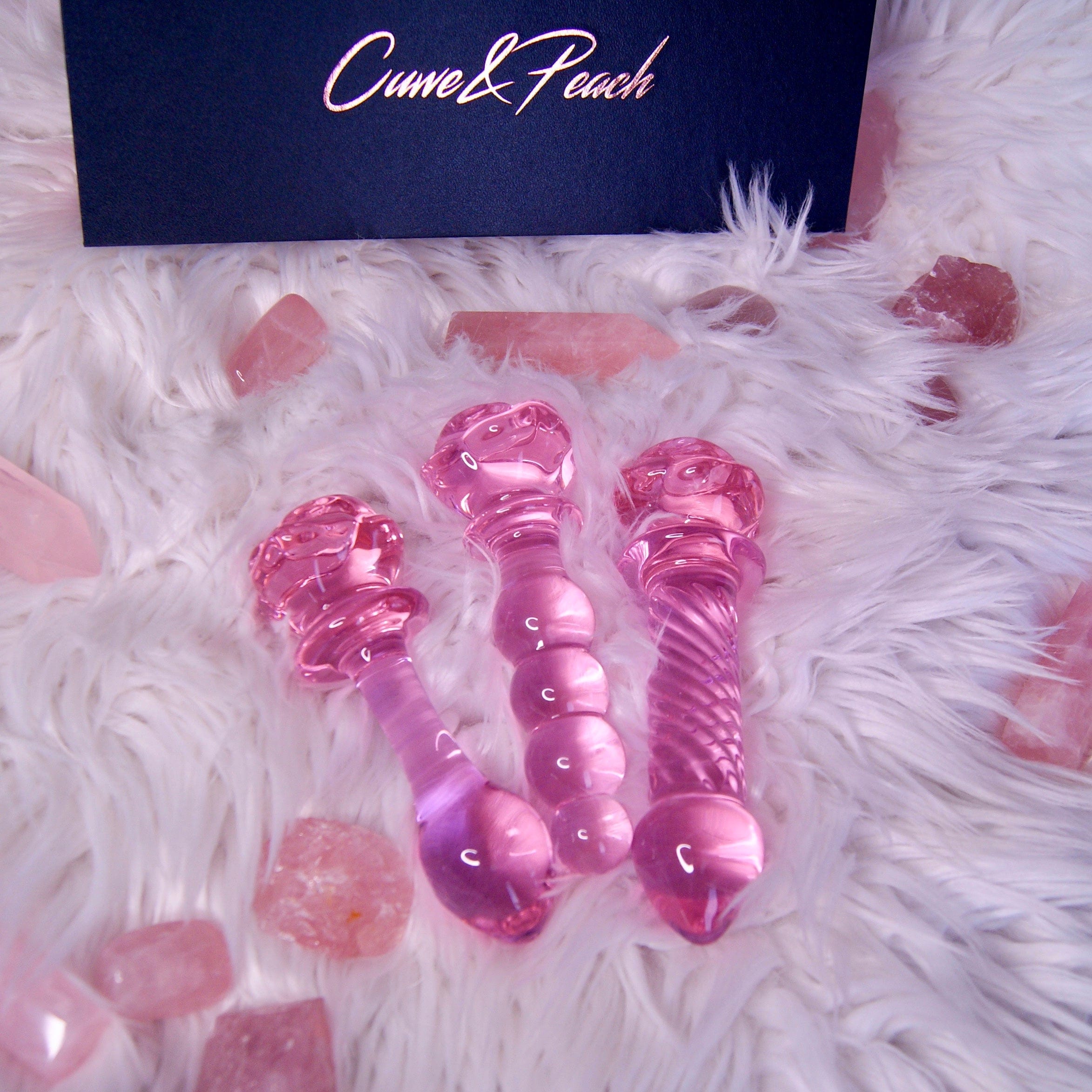 Queen Of Hearts - Premium  Glass Sex Toys - Just $43! Shop now at @curvenpeach | Pleasure Wands