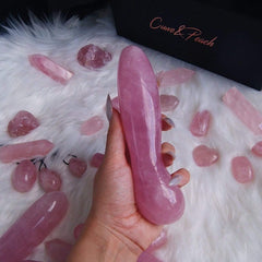The New - Premium  Rose Quartz Yoni Wand - Just $169! Shop now at @curvenpeach | Pleasure Wands